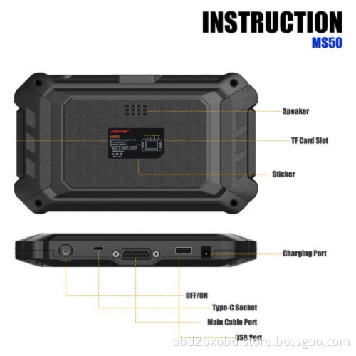 OBDSTAR MS50 Intelligent Motorcycle Diagnostic Tool